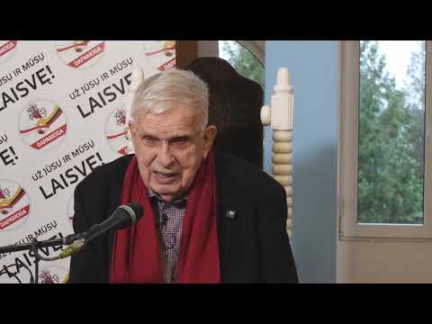 Видео: Сустрэча з Томасам Венцлова ў Замку. Tomas Venclova