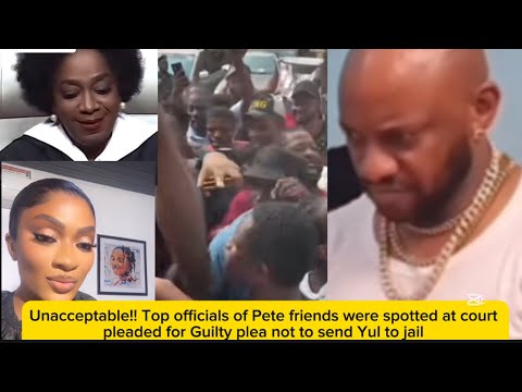 Видео: Неприемлемо!! Высокопоставленные должностные лица друзей Пита были замечены в суде, ходатайствуя ...