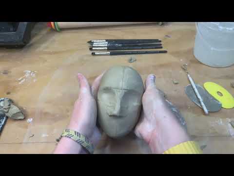 Видео: Лепка головки пинч-пота: намечаем форму