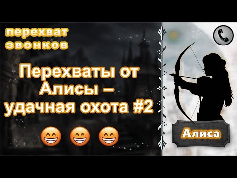 Видео: АЛИСА. Перехваты от Алисы – удачная охота #2