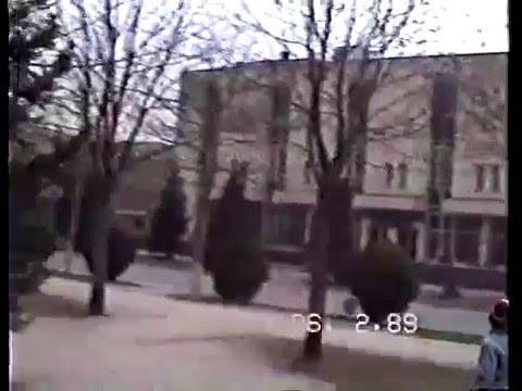 Видео: Эксклюзивное видео 1989 год  Рыбница МССР