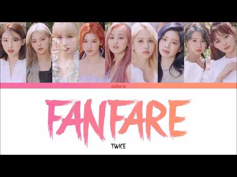 Видео: TWICE - FANFARE (ПЕРЕВОД НА РУССКИЙ И КИРИЛЛИЗАЦИЯ) (Color Coded)