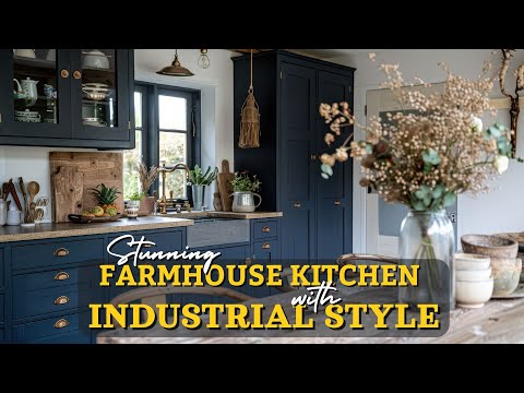 Видео: Хотите потрясающую кухню в индустриальном стиле? Посмотрите это сейчас