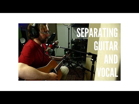 Видео: Одновременная запись вокала и акустической гитары