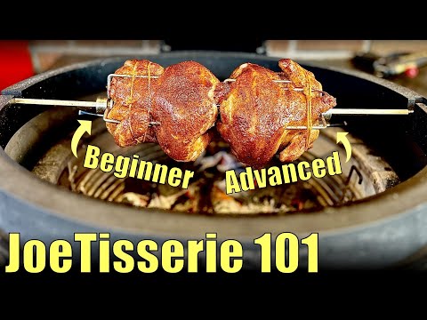 Видео: Идеальная курица JoeTisserie... ПРОСТОЙ и СЛОЖНЫЙ способ | Kamado Joe 101