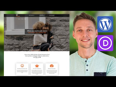 Видео: Как создать консультативный сайт по ипотеке | Диви Учебник 2024