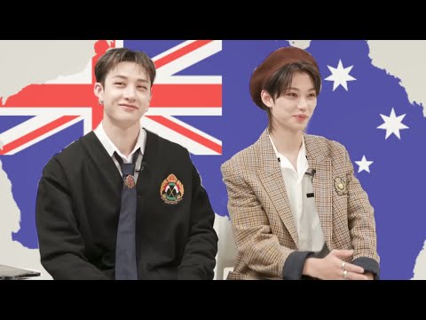 Видео: Бан Чан и Феликс рассказывают детям про Австралию