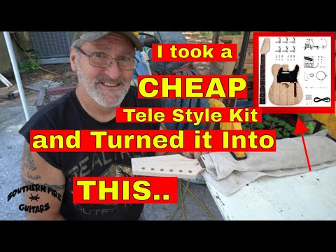 Видео: Я взял дешевый гитарный комплект в стиле Telecaster и превратил его в ЭТО...