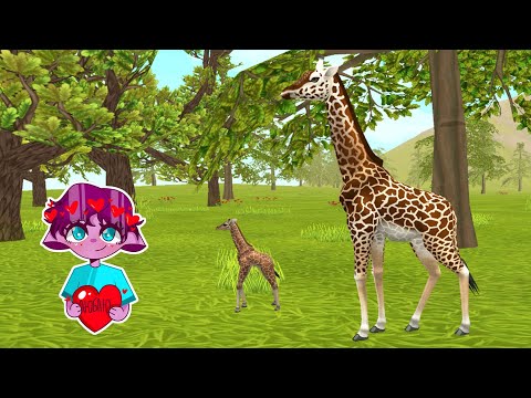 Видео: Играем ЖИРАФОМ и ЖИРАФИКОМ в WildCraft