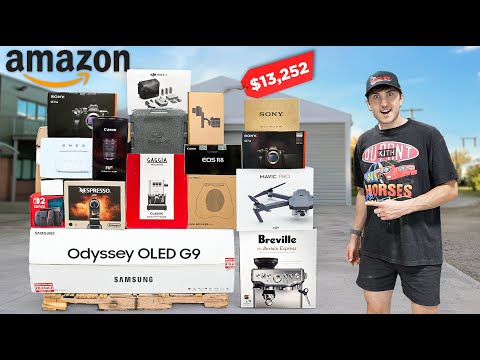 Видео: Я купил поддон для возврата электроники Amazon за 13 252 доллара.