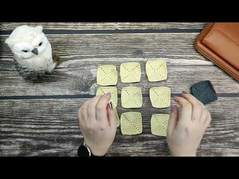 Видео: Вязальный дневник 2-25: Носочки, джемпер, квадраты для пледа, готовая работа.