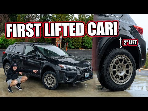 Видео: Subaru Crosstrek поднимается! Комплект для лифта Trails by Grimmspeed и установка Fifteen52 Trave...