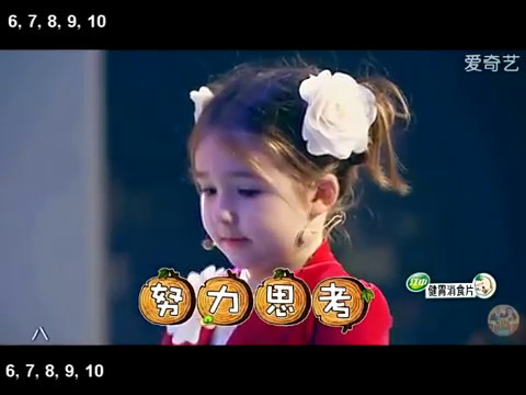 Видео: Белла на китайском ТВ в 4 года 3 мес/Bella on Chinese TV at 4y 3m Part 2