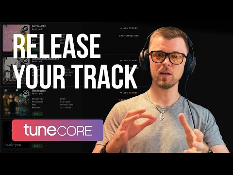 Видео: Как выпустить трек через дистрибьютора TuneCore | Пошагово на примере моего релиза