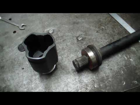 Видео: Mazda 626 GE V6 KL DE  1992год доработка внутреннего шруса