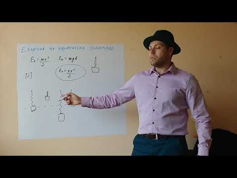 Видео: (9кл) Енергия на хармонично трептене