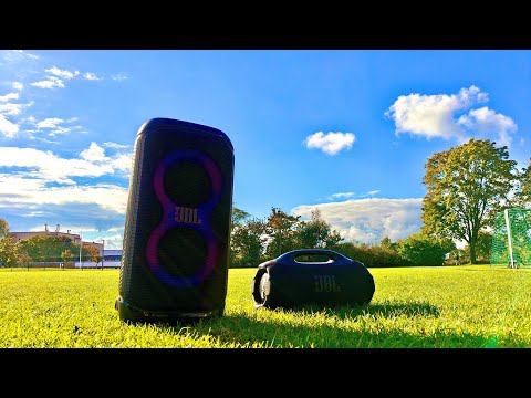 Видео: JBL BOOMBOX 4 против JBL PARTYBOX 320 (уличная акустика, MaxVoL)