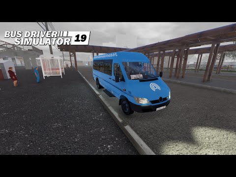 Видео: Mercedes  Sprinter в Серпухово: Bus Driver Simulator 2019