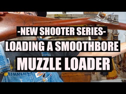 Видео: ЗАРЯДАНИЕ ГЛАДКОСТВОЛЬНОГО ДУЛЬНОЗАРЯДНОГО ОРУЖИЯ ДРОБЬЮ
