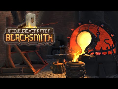 Видео: КУЗНЕЦ-МОЛОДЕЦ! - MEDIEVAL CRAFTER BLACKSMITH ПЕРВЫЙ ВЗГЛЯД
