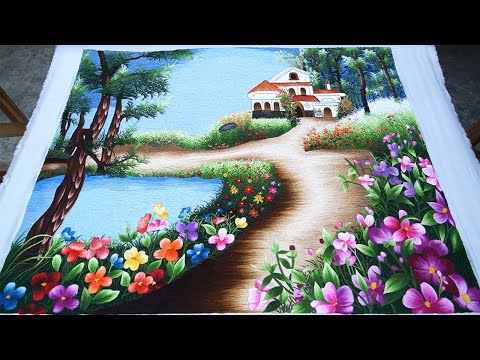 Видео: Искусство ручной вышивки - 50 дней на большую вышивку