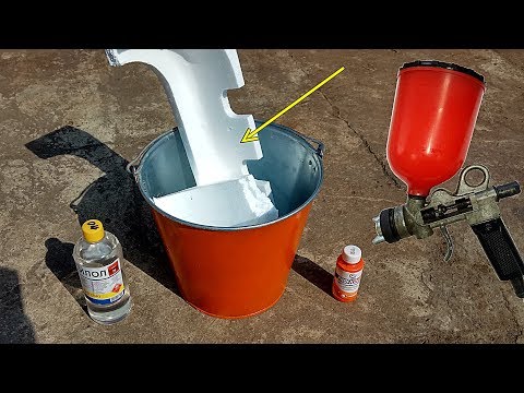 Видео: Красим пенопластом из краскопульта, Эксперимент