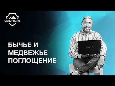 Видео: Что такое бычье и медвежье поглощение? Семинар Александра Герчика в Москве 2017