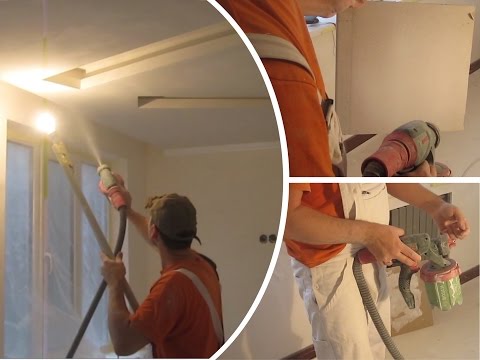 Видео: Bosch PFS 3000-2 - Покраска потолка