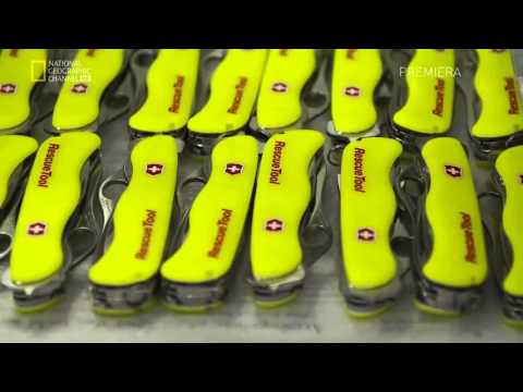 Видео: Производство ножей Victorinox