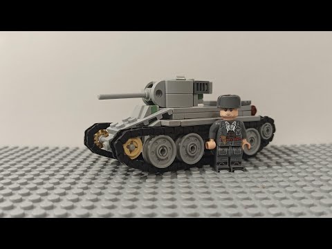 Видео: ! Tutorial for BT-5 from Lego///туториал на БТ-5 из Лего !