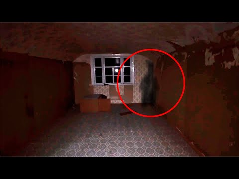 Видео: Оставили камеры на ночь в доме с призраками