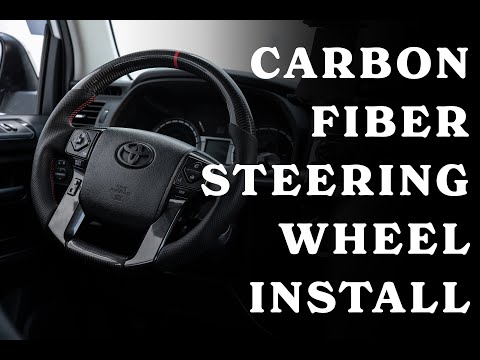 Видео: Установка руля из углеродного волокна 4runner