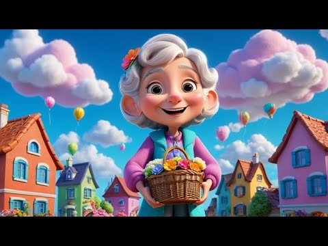 Видео: Жила-была старушка – жила в домике | Немецкая детская считалка