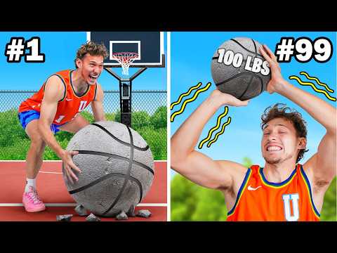 Видео: 100 ЭКСТРЕМАЛЬНЫХ баскетбольных испытаний!