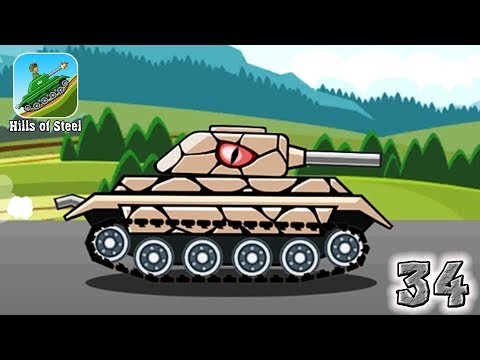 Видео: Hills of Steel - Прохождение игры Часть 34 (андроид, айос) - Лига Испытаний ФАРМ на ВСЕХ ТАНКАХ
