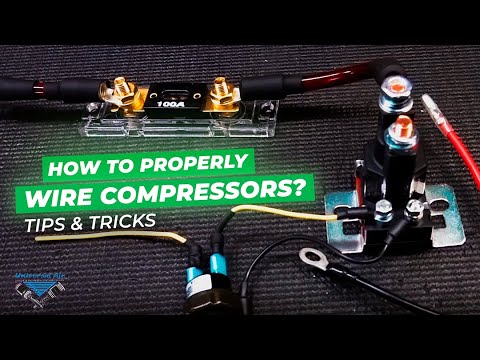 Видео: Как подключить компрессоры к подвеске с подушками безопасности