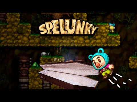 Видео: Полумертвый Мурторк исследователь // Spelunky
