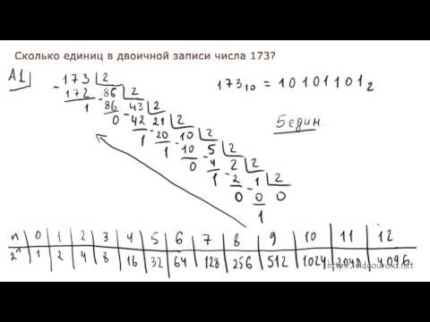 Видео: A1. Cистемы счисления ЕГЭ по информатике