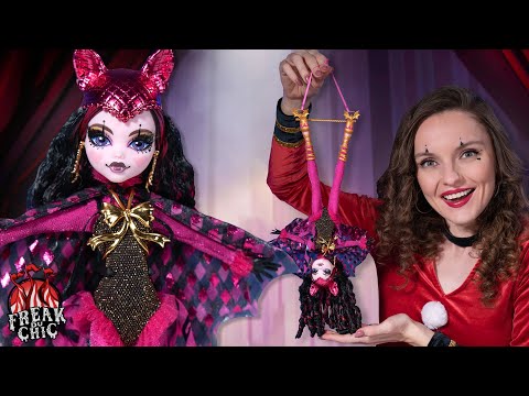 Видео: ОНА ВАМ НЕ ПОРОСЕНОК! Draculaura Freak Du Chic: обзор и распаковка эксклюзива комик-кон SDCC