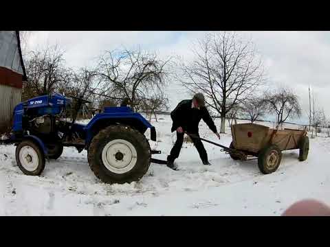 Видео: Село .UA.  Зима 2023 .UA. Задньопривідний Bulat SF-200 тракторець не для зими...!!! @Bulat.SF-200