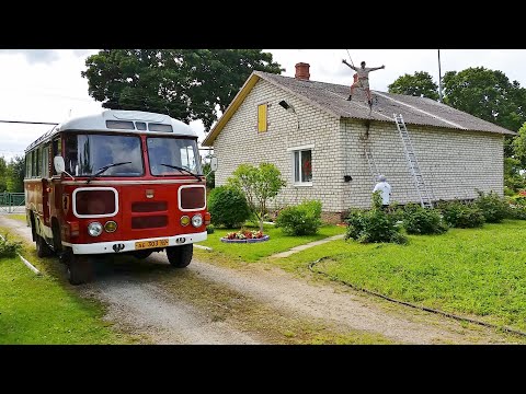 Видео: РЕМОНТ КРЫШИ ЛЁХИНОГО ДОМА