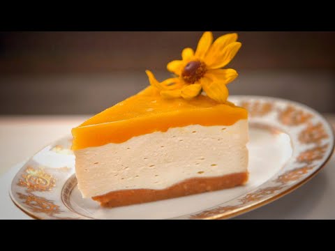 Видео: Делюсь рецептом Чизкейк с МАНГО без выпечки