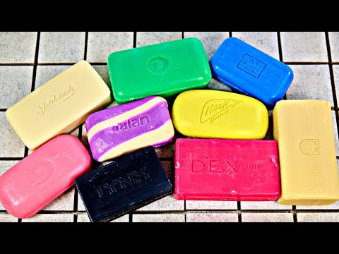 Видео: ASMR soap cutting/ Satisfying video |Help you Sleep| Relaxing Video/ Резка сухого мыла/4К