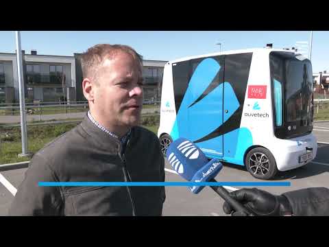 Видео: В волости Раэ тестируют беспилотные автобусы