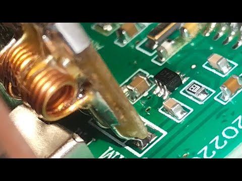 Видео: Доработка приемника ATS 20 Plus. Изготовление полосового фильтра для УКВ приемника.