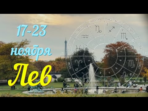 Видео: ЛЕВ ♌️Прогноз на неделю с 17 по 23 ноября .