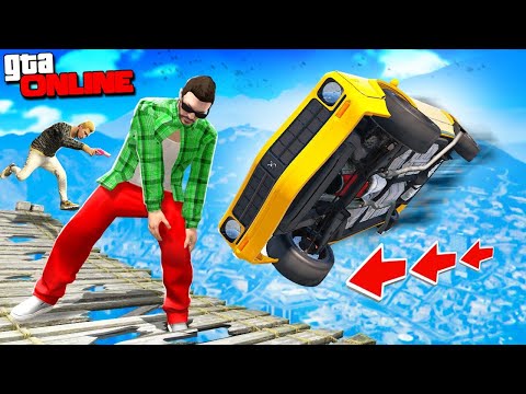 Видео: ТОЛЬКО 1% ШАНС ОСТАТЬСЯ В ЖИВЫХ! БЕГИ ИЛИ УМРИ на САМОЙ СЛОЖНОЙ ТРОПЕ СМЕРТИ В GTA 5 ONLINE