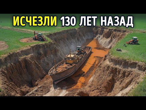 Видео: Обнаруженный затонувший корабль посреди кукурузного поля - как это возможно?
