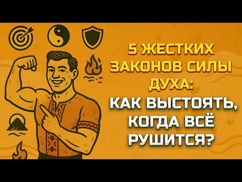 Видео: Как оставаться сильным, когда все рушится: 5 жестких законов | Карл Юнг
