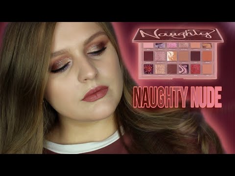 Видео: НОВИНКА HUDA BEAUTY NAUGHTY NUDE | Обзор | Сравнение с Rose Gold Remastered